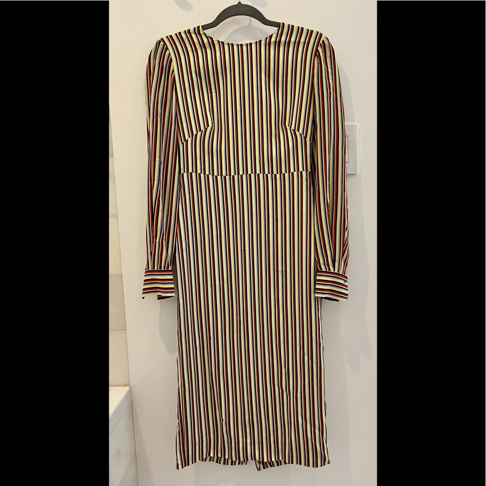 Colorful striped dress